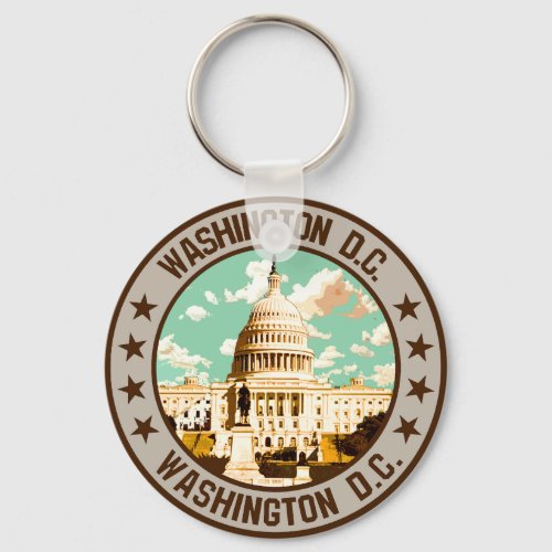 Washington DC                                    Keychain
