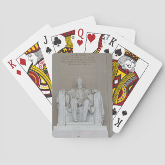 Washington D.C. Lincoln Memorial Playing Cards