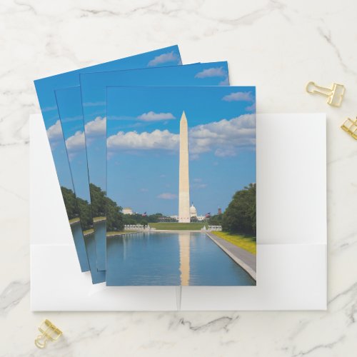 Washington DC Monument Pocket Folder