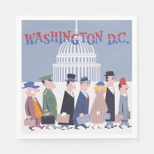 Washington DC Paper Napkin