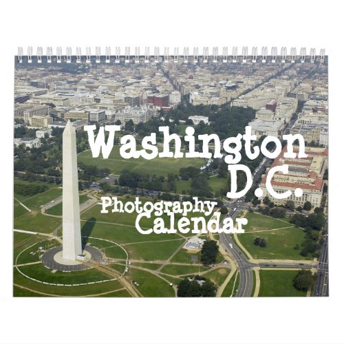 Washington DC Photography Calendar