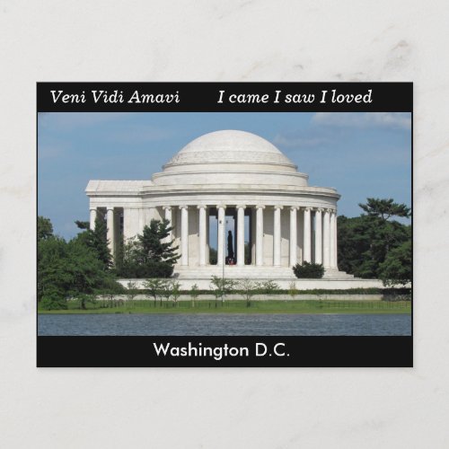Washington DC _ postcard