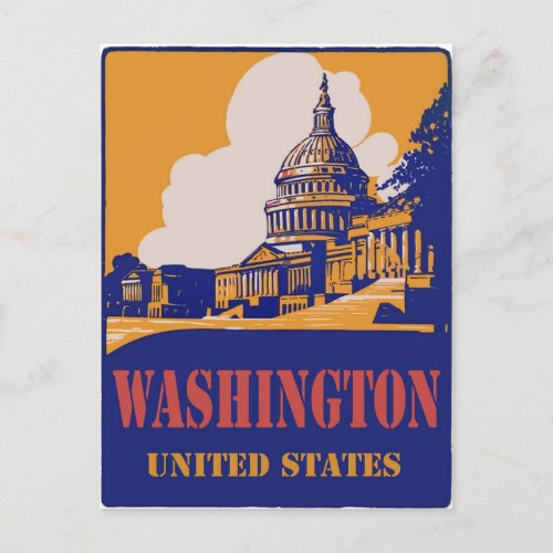 Washington DC Postcard