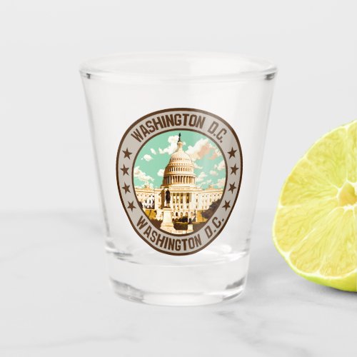 Washington DC                                    Shot Glass