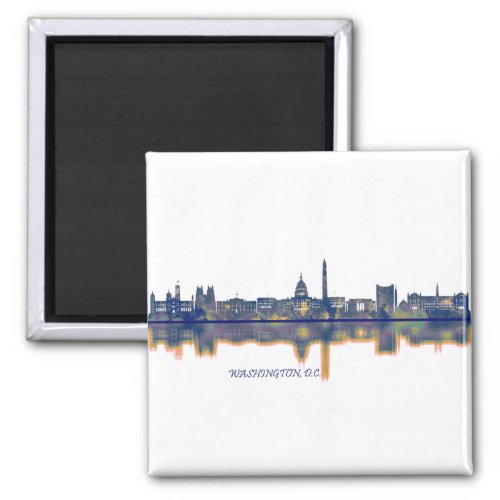 Washington DC Skyline Magnet