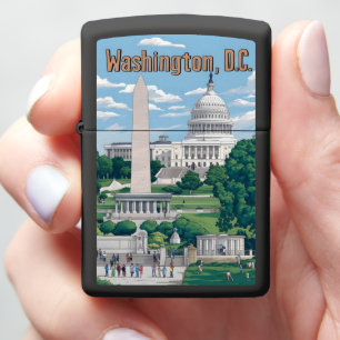 Washington, D.C. Summer Day Zippo Lighter