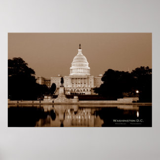 Washington D.C. - The Capitol Poster