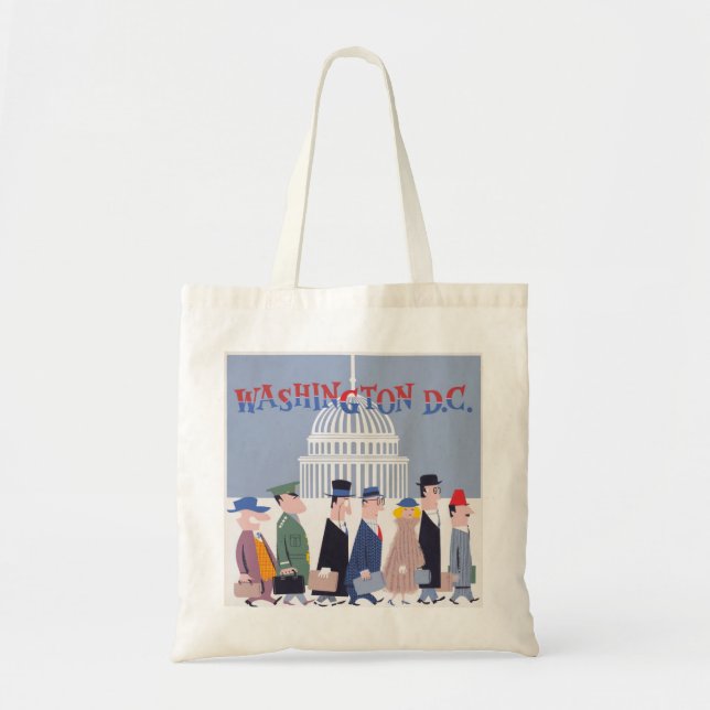 Washington D.C. Tote Bag (Front)