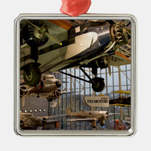 WASHINGTON, D.C. USA. Aircraft displayed in Metal Ornament