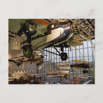 Washington  D.c. Usa. Aircraft Displayed In Postcard by americathebeautiful_ at Zazzle