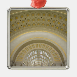 WASHINGTON, D.C. USA. Interior of Union Station. Metal Ornament