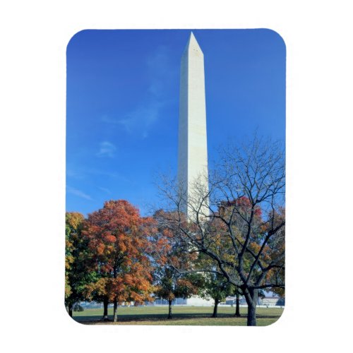 WASHINGTON DC USA Washington Monument rises Magnet