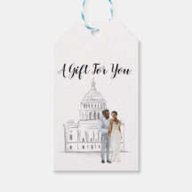 Washington D.C. Wedding Gift Tag