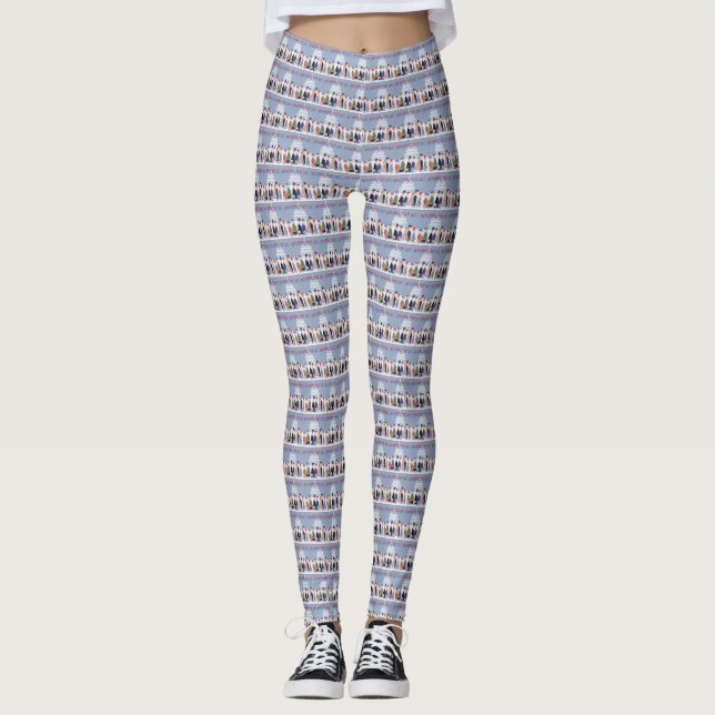 Washington D.C. Women's Leggings (Front)