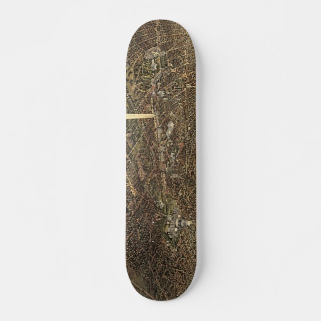 Washington DC 1892 Skateboard Deck (Front)