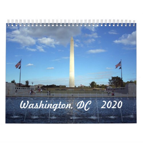 Washington DC _ 2020 Calendar