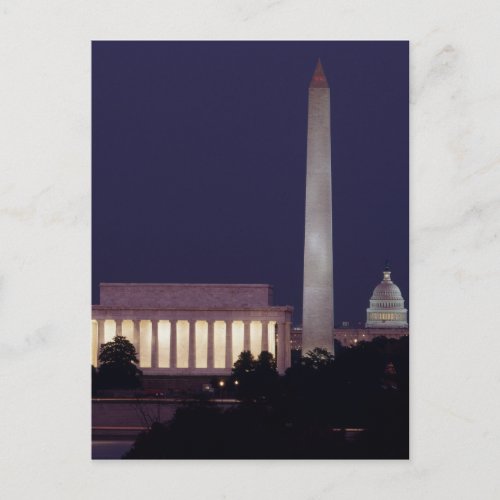 Washington DC 2 Postcard