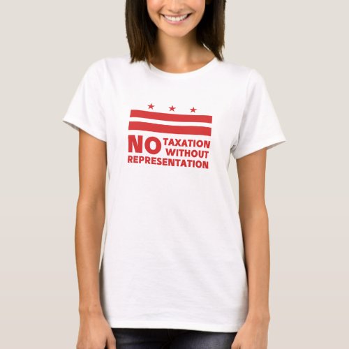 Washington DC 51 statehood no taxation T_Shirt
