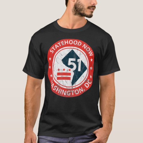 Washington DC 51st State Statehood Gift  T_Shirt