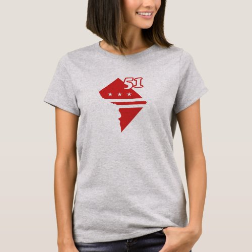 Washington DC 51st state _ statehood T_Shirt