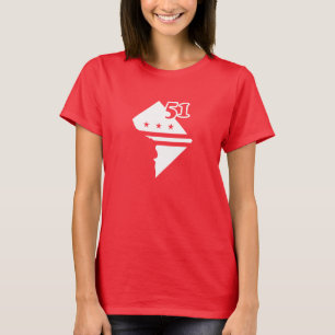 Washington DC 51st state - statehood T-Shirt