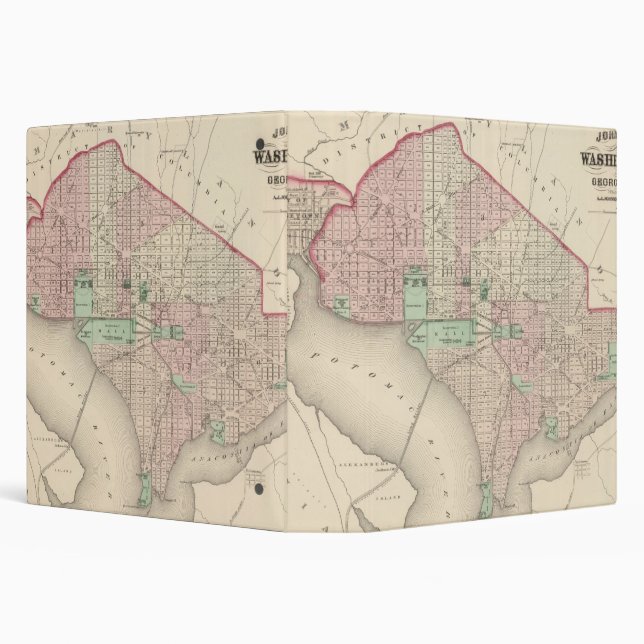 Washington DC and Georgetown Binder (Background)