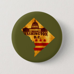 Washington DC Button