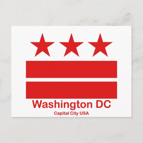Washington DC Capital City USA Postcard