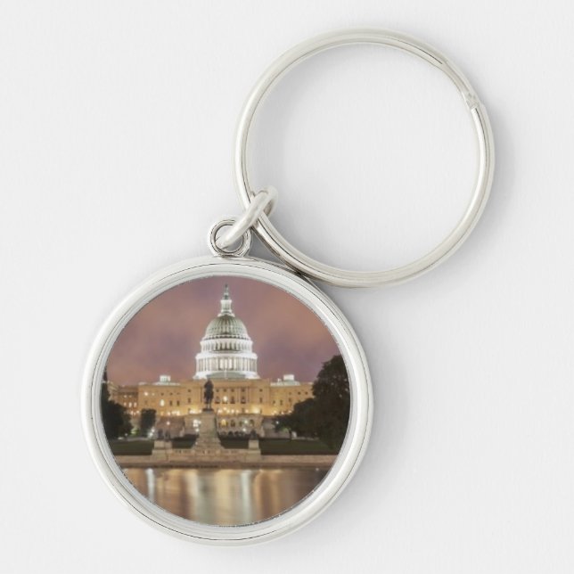 Washington DC, Capitol Building Keychain (Front)