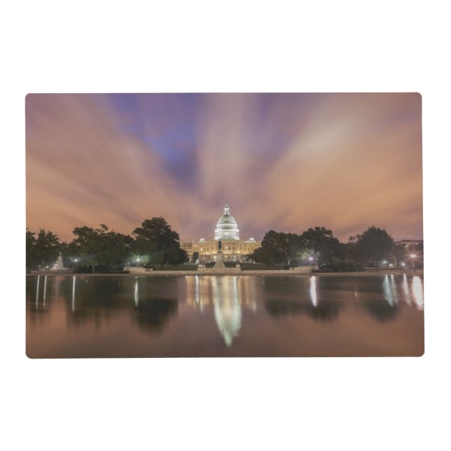 Washington DC, Capitol Building Placemat (Front)