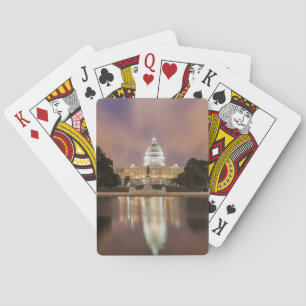 Washington DC, Capitol Building Poker Cards