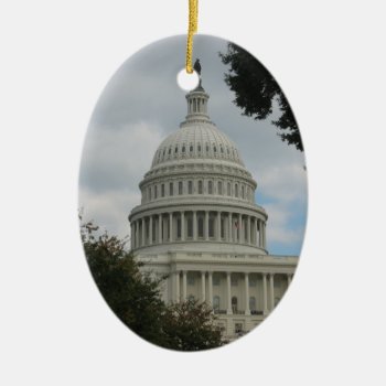 Washington Dc Capitol Ornament by lifethroughalens at Zazzle
