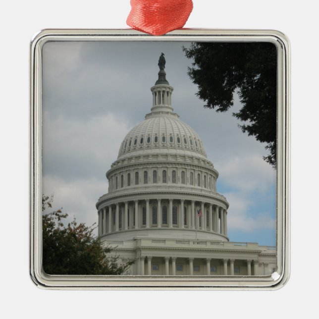 Washington DC Capitol Ornament (Front)