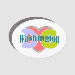 Washington DC Car Magnet