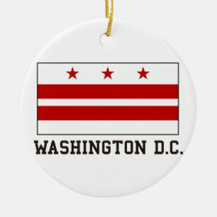 Washington DC Ceramic Ornament