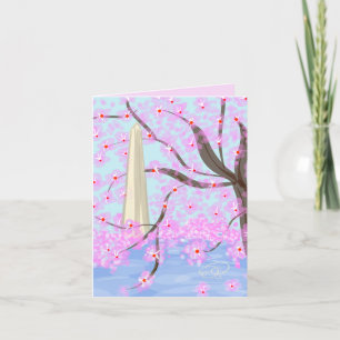 Washington, DC/Cherry Blossom Notecard