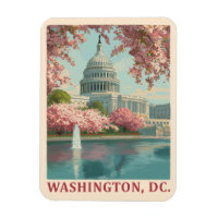 Washington DC – Cherry Blossoms & Capitol Building