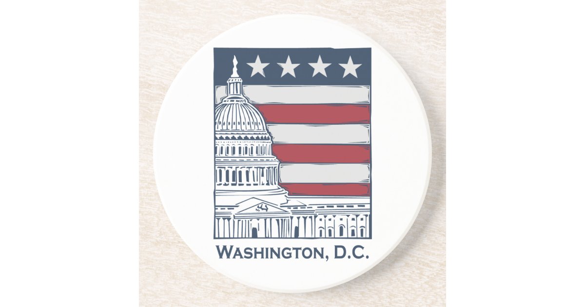 Washington DC coasters Zazzle