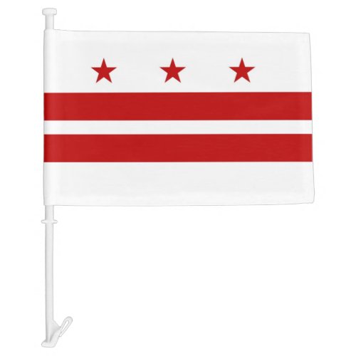 Washington DC custom Car flag 