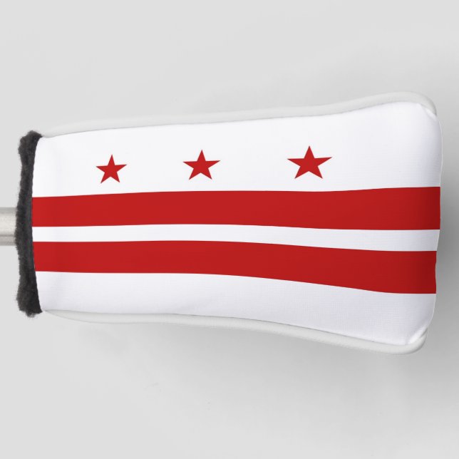Washington DC Custom Golf Head Cover (Front)