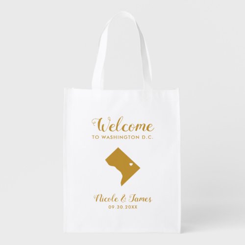 Washington DC Destination Wedding Welcome Bag Tote