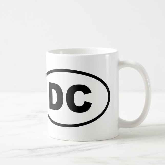 Washington DC District of Columbia Coffee Mug (Right)