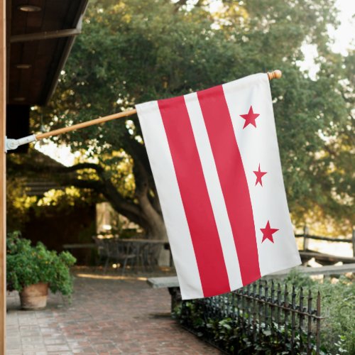 Washington DC District of Columbia House Flag
