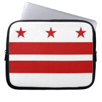 Washington DC Flag Laptop Sleeve