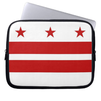 Washington DC Flag Laptop Sleeve