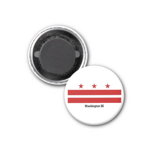 Washington DC Flag Magnet