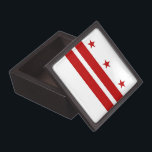 Washington DC Flag Premium Gift Box<br><div class="desc">Add a patriotic touch to your special gifts with our exclusive gift box featuring the flag of Washington DC! This beautifully designed gift box is perfect for presenting your gifts in a way that celebrates the pride and heritage of the nation's capital. The iconic Washington DC flag is prominently displayed...</div>
