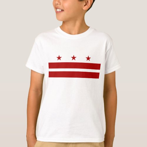 Washington DC Flag T_Shirt