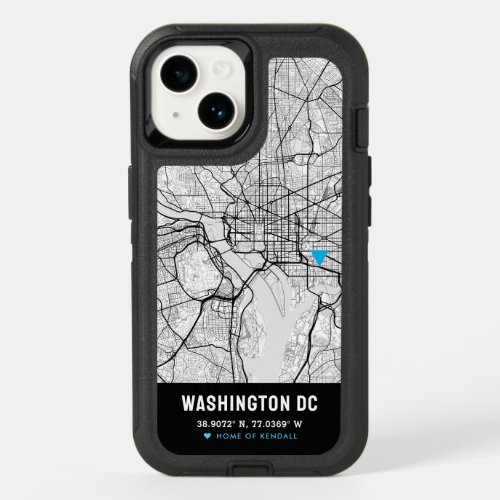 Washington DC Home Locator OtterBox iPhone 14 Case