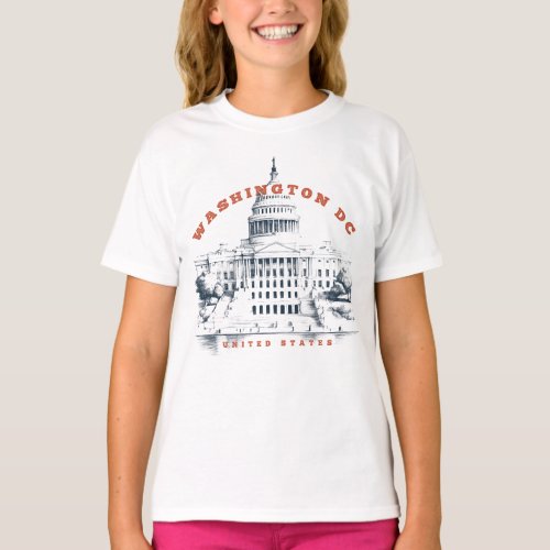 Washington DC landmark design T_Shirt